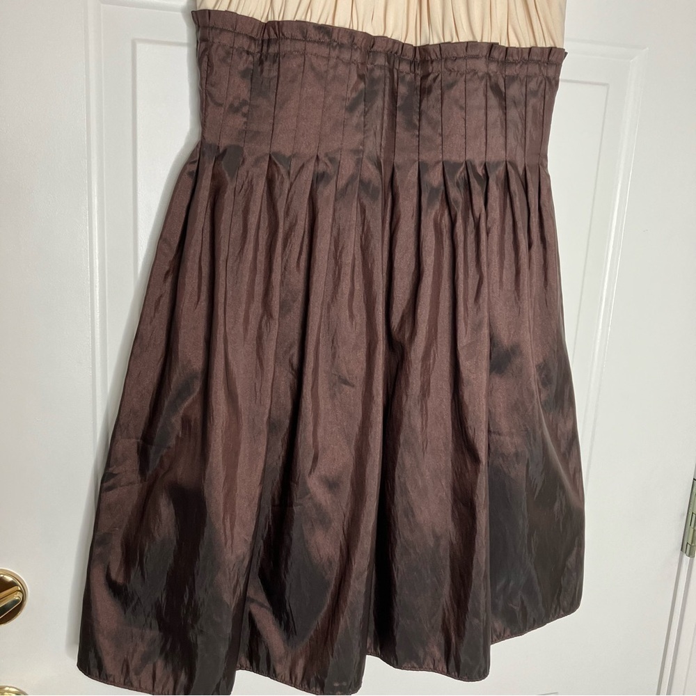 Jessica Howard cream and brown dress size 10 - Picture 3 of 10